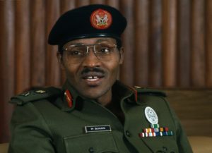 ca. 1983-1985, Nigeria --- General Muhammadu Buhari of Nigeria --- Image by © William Campbell/Sygma/Corbis