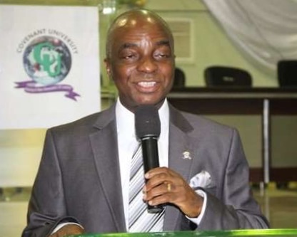 The General Overseer of Living Faith Church, Bishop David Oyedepo.