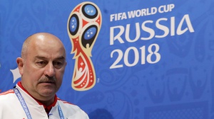 Russia head coach Stanislav Cherchesov 
