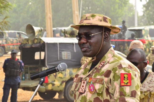 Plateau killings, Buratai charges troops to be aggressive