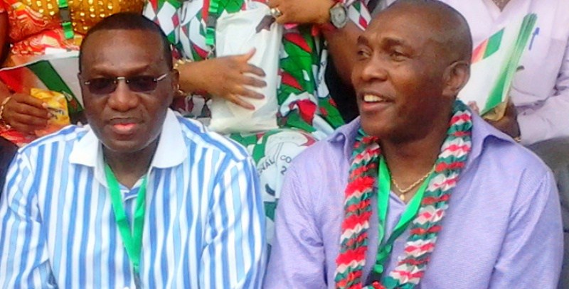 Senator Andy Uba (Left) and Chris Uba to slug it out in Anambra South Senatorial election.