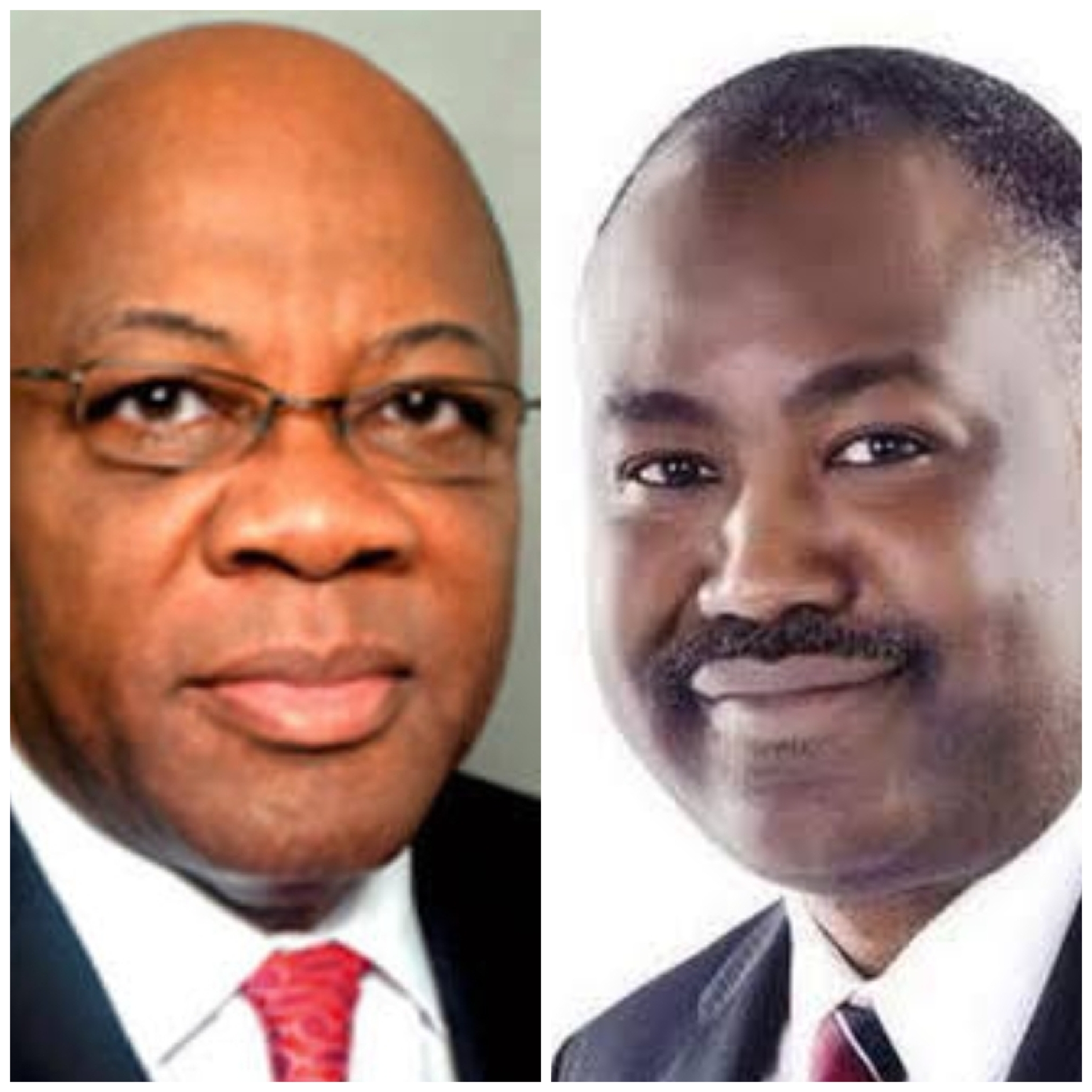 Agbakoba, left, and Dr Hashim