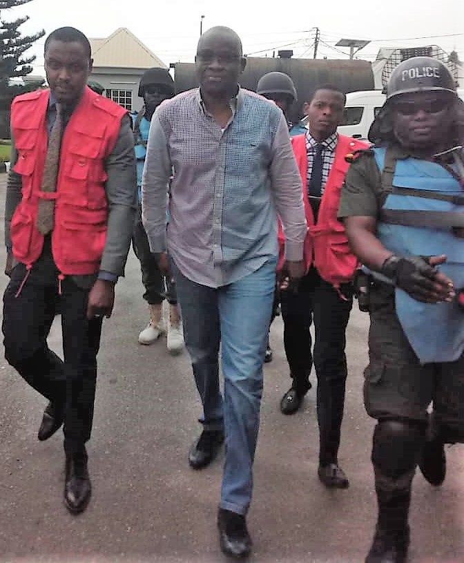 Fayose Dragged to Court, pleads not guilty