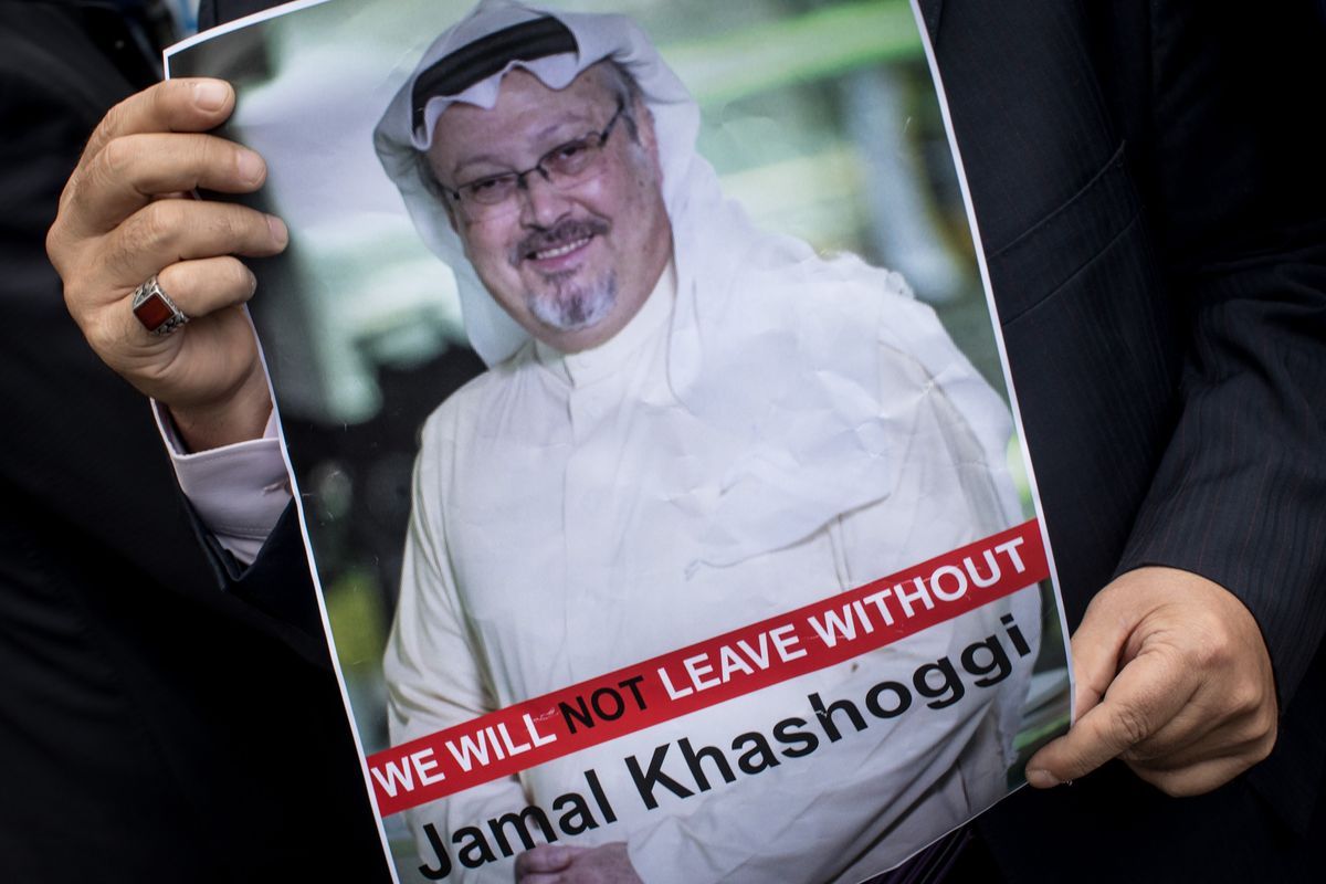 Poster of Jamal Khashoggi