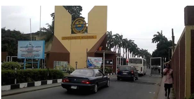 University of Lagos main gate