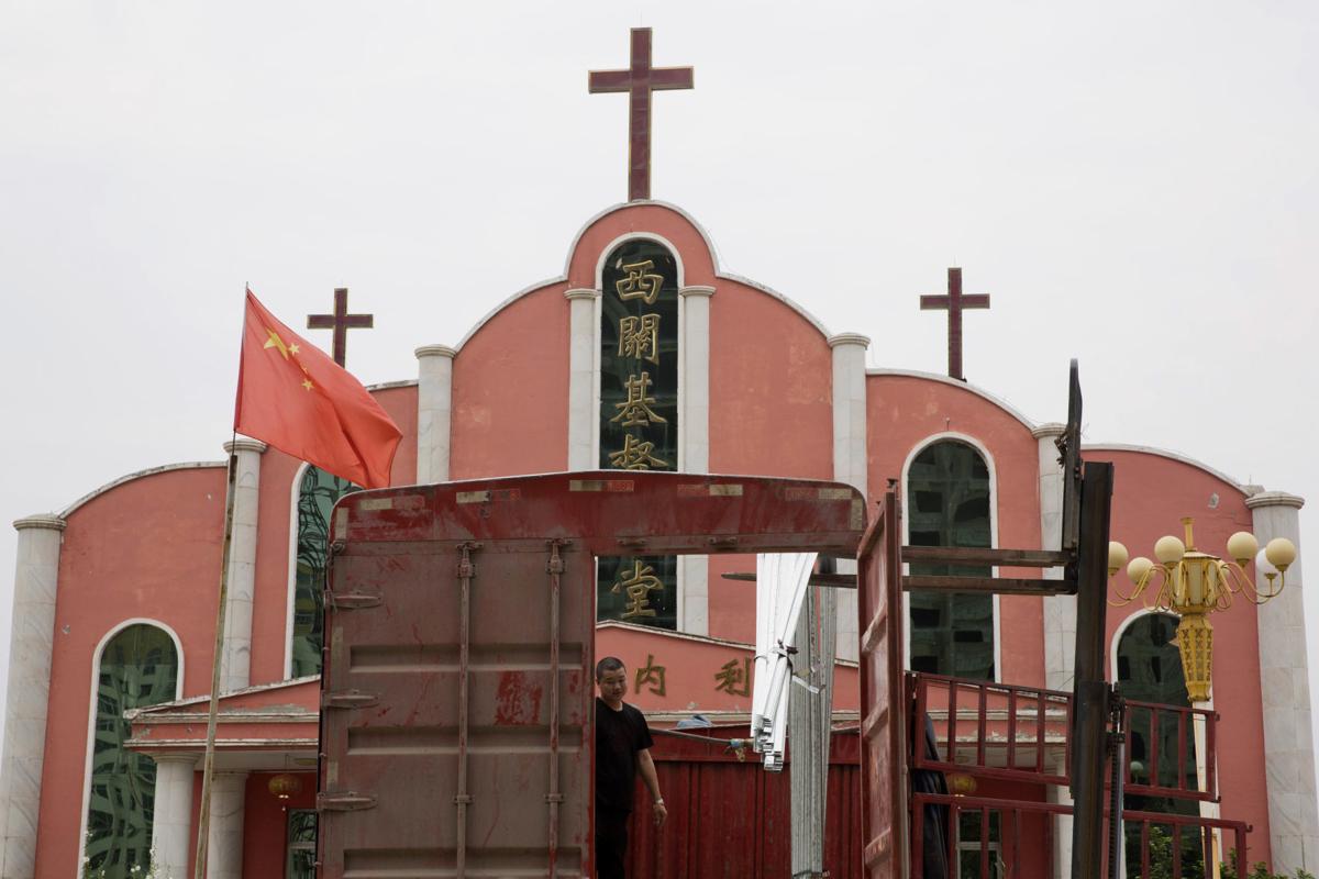 A church building in China