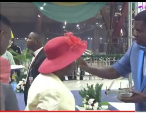 Anointing of RCCG members at the Holy Ghost Congress 2018