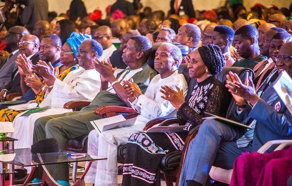 Osinbajo, Gowon, Adeboye at Xmas Carol