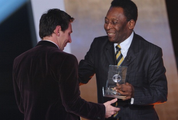 Pele says Messi has only one skill - using the right foot