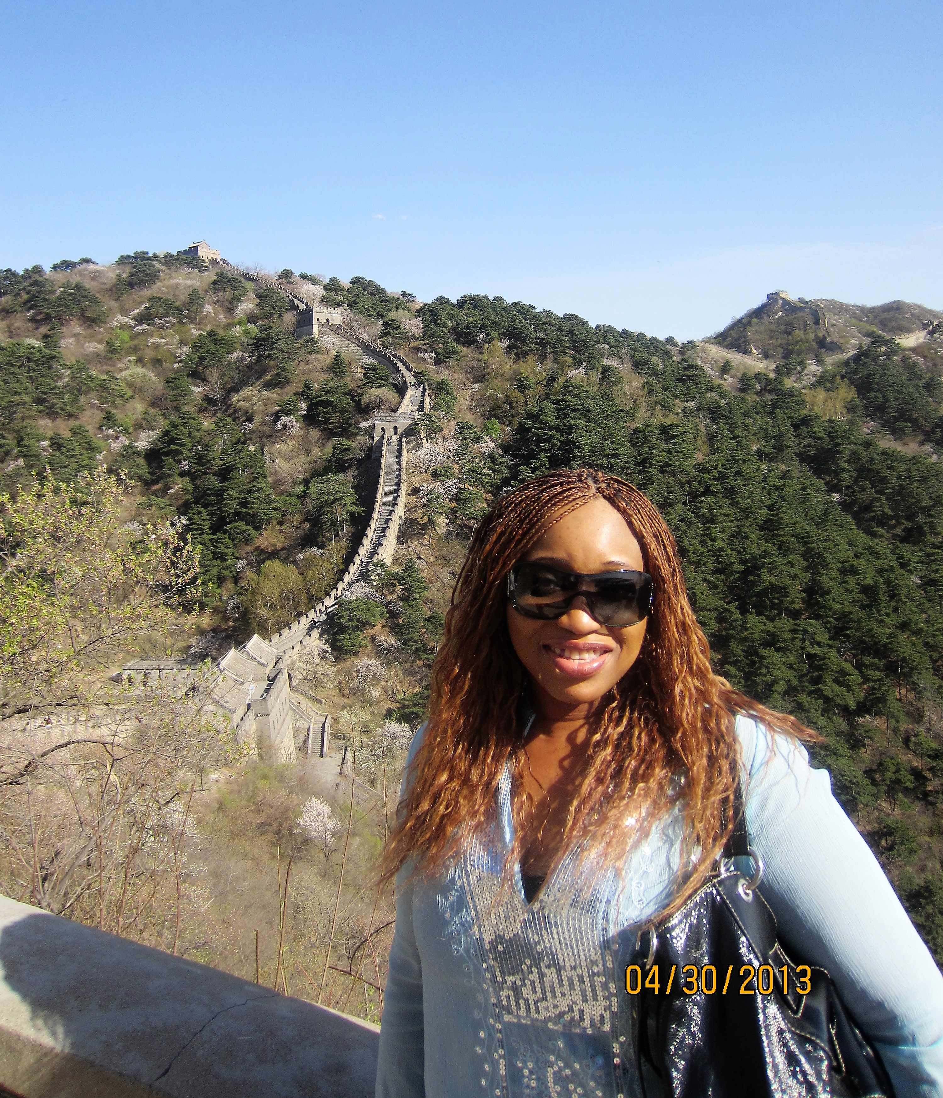 Jazzy Jess conquered the Great Wall of China