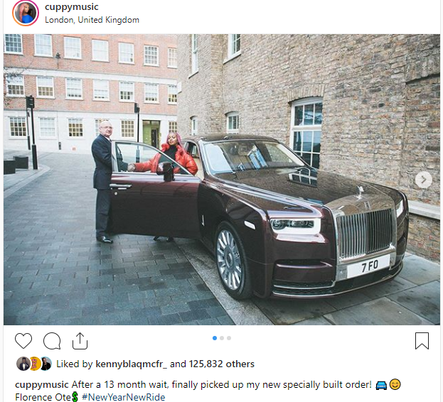 Otedola's daughter dazzles with new ride