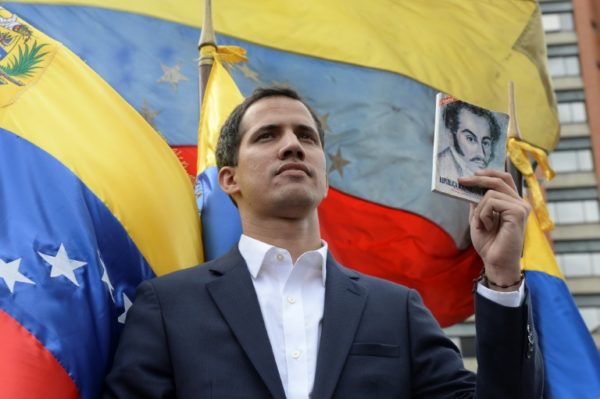 Venezuela’s Interim president Juan Guaido; US, Russia, Britain, China split over the rebellion