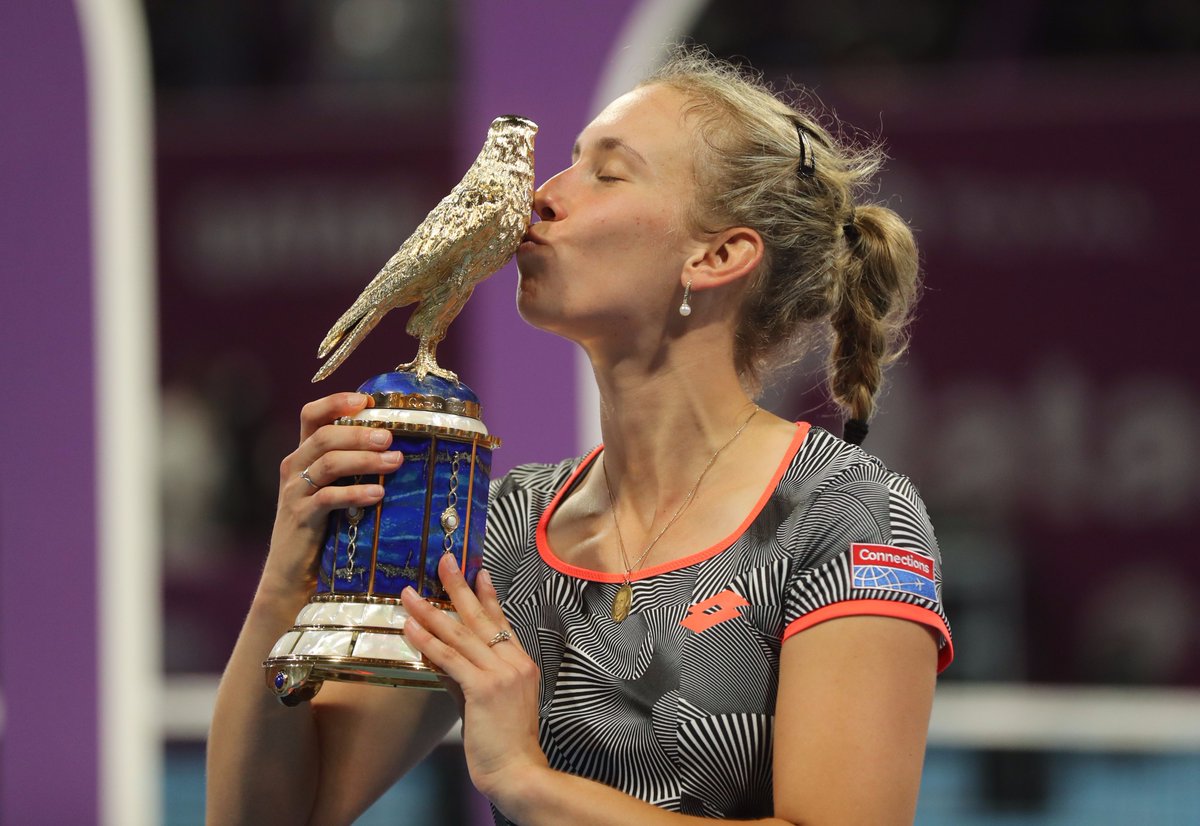 Elise Mertens beats Simona Halep to win Qatar Open