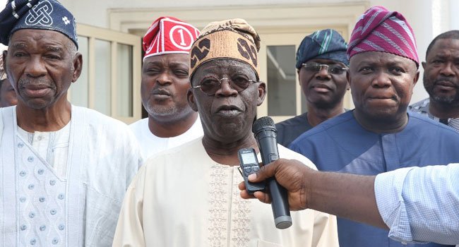 Tinubu speaks on the conflict resolution between Governor Akinwunmi Ambode and Lagos House of Assembly