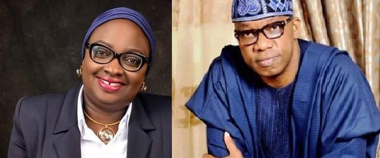 APC governorship candidate, Dapo Abiodun and his running mate Noimot Salako-Oyedele