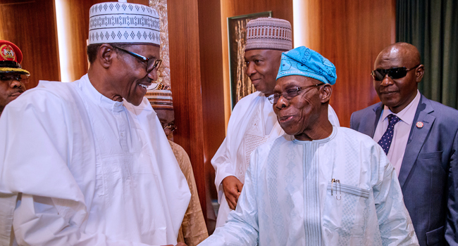 Buhari and Obasanjo