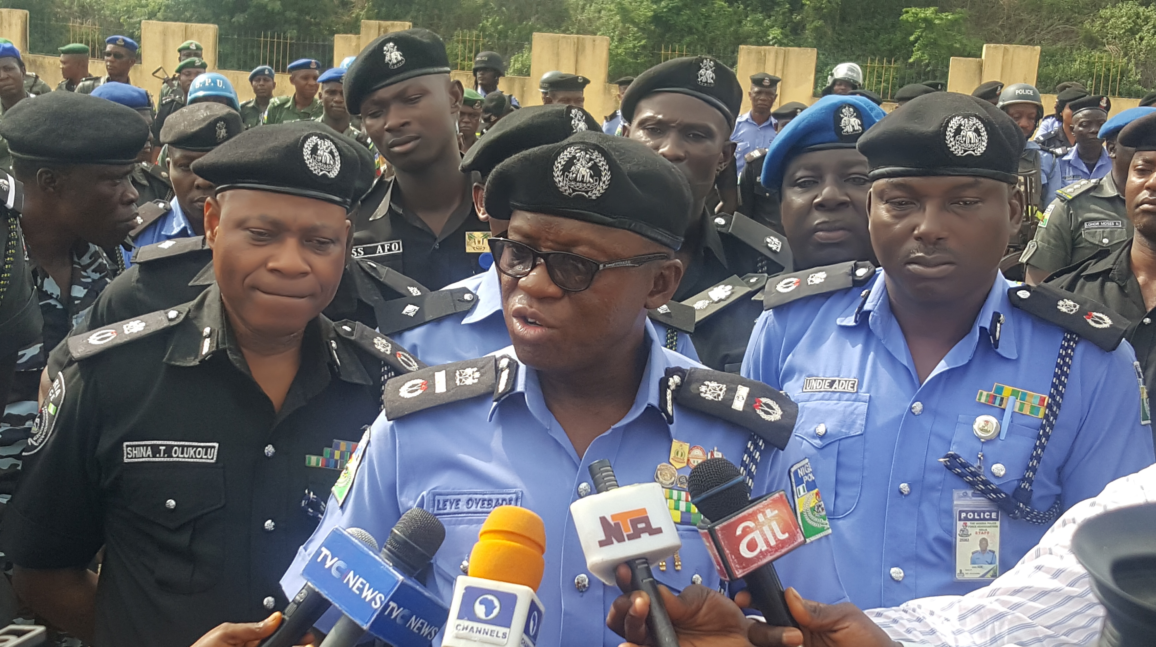 AIG Oyebade leading the IGP's special campaign in Osogbo