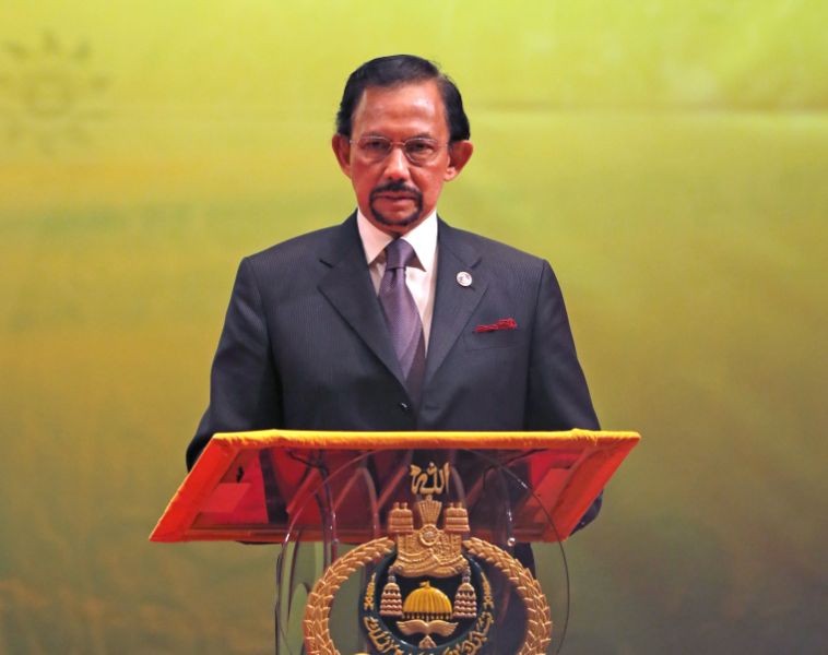 Brunei's Sultan Hassanal Bolkiah