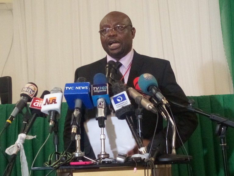 Festus Okoye of INEC, Speaks on Kogi and Bayelsa elections