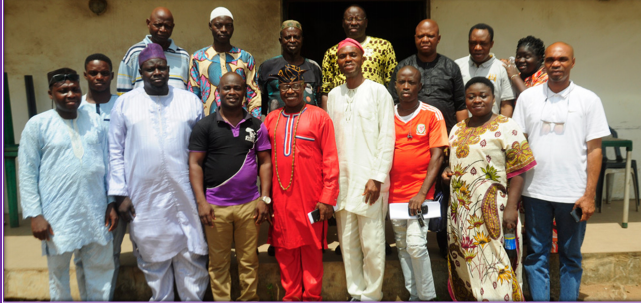 Participants in a group picture after the workshop on Electric Power Sector Reform Act organised by AFED