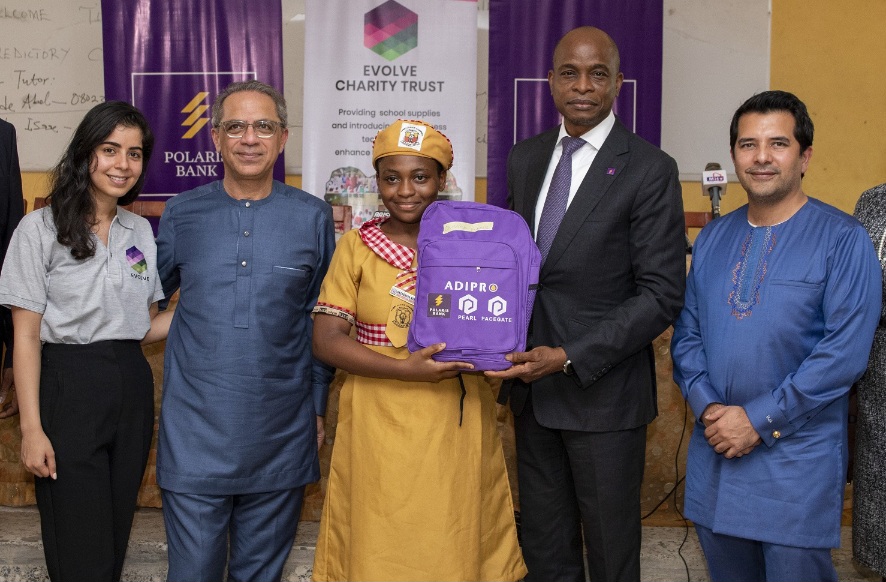 Polaris Bank, Evolve Charity, Girl-Child