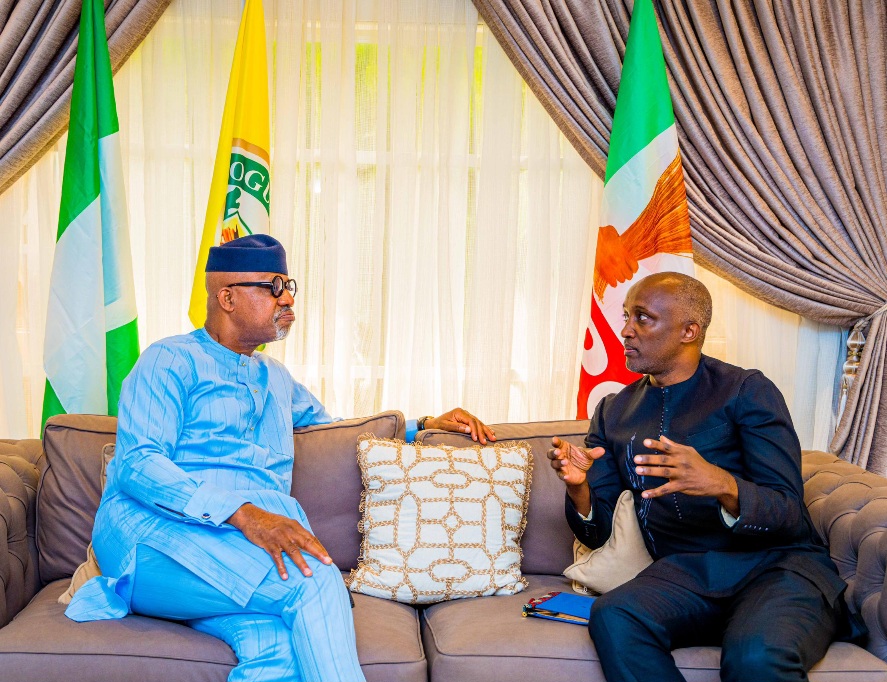 Governor Dapo Abiodun and the UNDP Representative in Nigeria, Mr. Mohamed Yahya