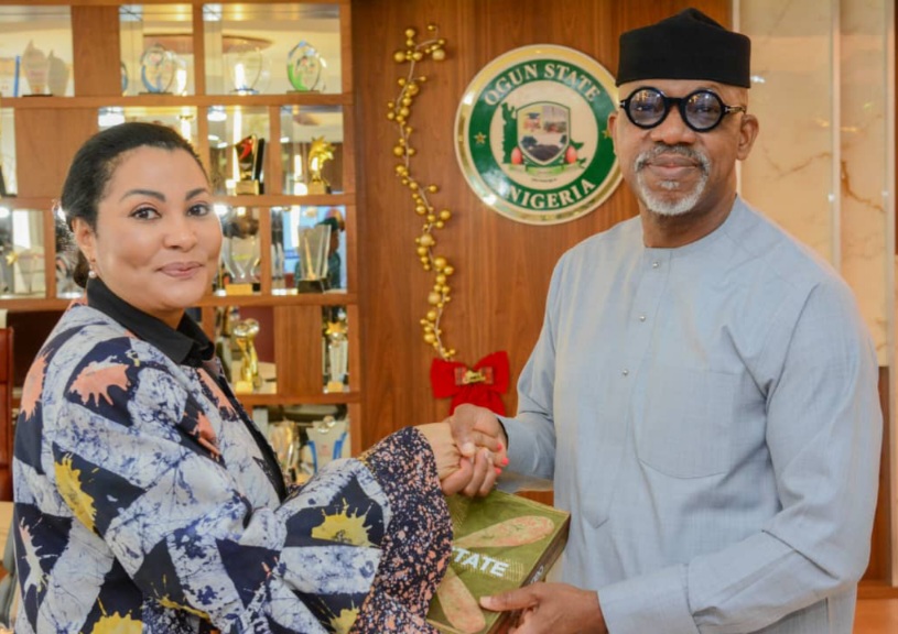 Gov. Dapo Abiodun with Dr. Doris Nkiruka Uzoka-Anite