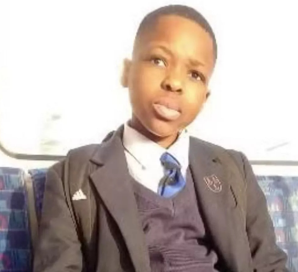 The murdered schoolboy, Daniel Anjorin -